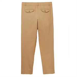 United Colors Of Benetton Cropped Chinos In Stretch Cotton